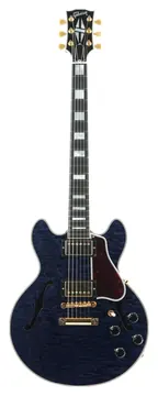 Gibson Custom Shop CS356 Quilt Trans Blue 2014