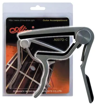 Alice A007DC Capotasto in metallo per chitarra classica