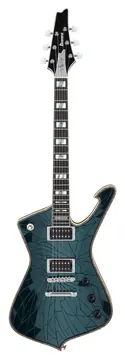 Ibanez PS3CM Paul Stanley Signature Black Cracked Mirror