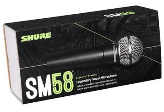 Shure SM58-SE Dynamisches Gesangsmikrofon
