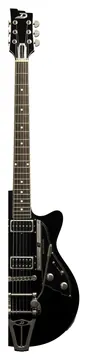 Duesenberg Starplayer TV Tiefschwarz + etui