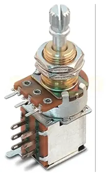 Parts Planet VPP2-A250K - Potenziometro Log. Push-Push per chitarra e basso 250K