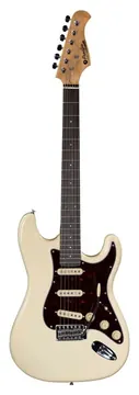 Prodipe ST80 RA VW Guitare Electrique Strato Vintage White