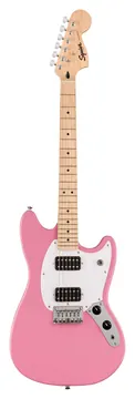 Squier Sonic Mustang HH MN Flash Pink
