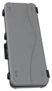 Fender Deluxe Voorgevormde Strat/Tele Koffer, Zilver/Blauw