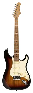 Stagg Strat Style Electric Guitar, Sunset Burst SES-55 SNB
