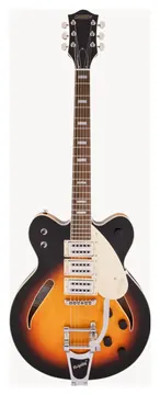Gretsch G2627T Streamliner Center Block Brooklyn Burst Chitarra Semiacustica