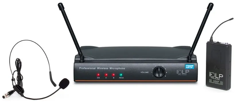 DLP Microfone Sem Fio DLP HSD1 UHF Headset
