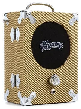 Pignose 7-100 Tweed Batterie Combo 5Watt/5Zoll Gitarrenverstärker für Gitarre & Harp