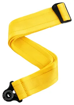 D'addario Auto-Lock Guitar Strap - Mellow Yellow