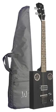 James Neligan Cigar Box Guitar + Tonabnehmer