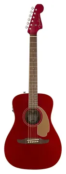 Fender Malibu Player Candy Apple Red Chitarra Acustica Elettrificata