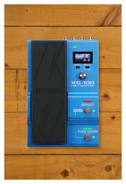 Boss XS-100 Poly Shifter Effects Pedal with Expression Pedal