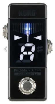 Korg Pitchblack X MINI Pedaltuner Stimmgerät