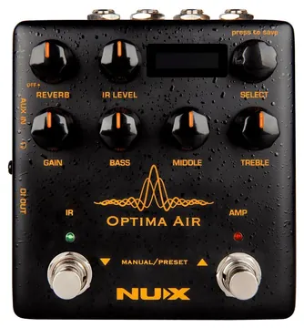 NUX Optima Air Amp Modeler für Akustik Gitarre