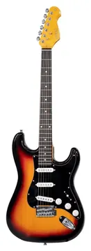 Phoenix Stratocaster S Premium Sunburst ST-1 ALV SB - PHX