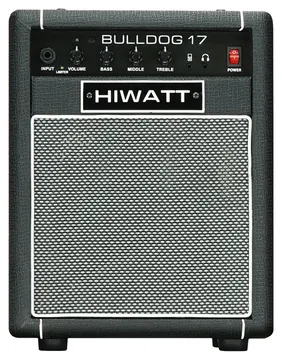 Hiwatt Bulldog 17 1x8 Combo in Black with Bluetooth