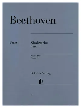 Henle BEETHOVEN - Piano Trios - Volume II