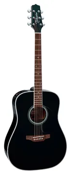 Takamine FT341 BK Japonês Aço Pré CTF-2N com Hard Bag
