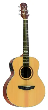 Strinberg SM200 NS Black Series Artístico Mini de Aço C/ Afinador Natural Fosco