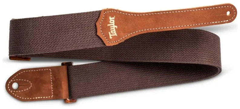 Taylor GS Mini Guitar Strap 2" - Chocolate