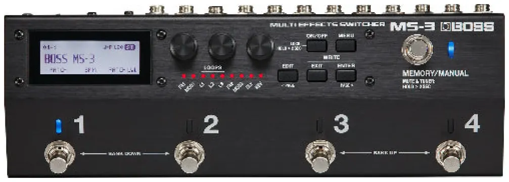 Boss MS3 Multi-Effects Switcher