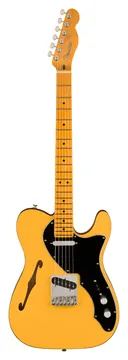Fender Britt Daniel Telecaster Thinline, Amarillo Gold Electric Guitar