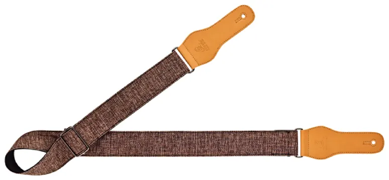 Ortega Gitarrengurt OCS-210 Grey Cotton