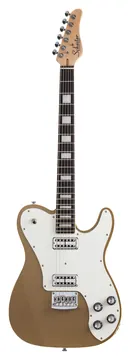 Schecter PT Fastback Electric Guitar, Gold