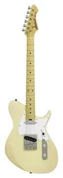 Aria Pro II J-TL See-Through Vintage White