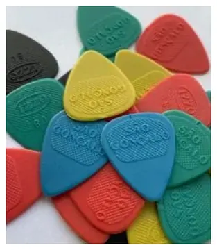 São Gonçalo Palheta São Gonçalo 53 Nylon para Guitarra e Violão Profissional