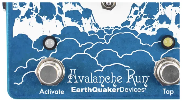EarthQuaker Devices Avalanche Run V2 Stereo Delay & Reverb Pedal