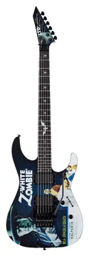 LTD Signature Kirk Hammett White Zombie
