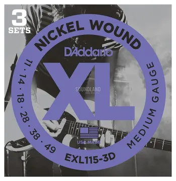D'Addario EXL115-3D 011-049