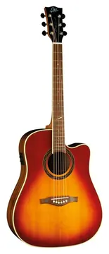 Eko One D CW EQ Vintage Burst Chitarra Acustica elettrificata