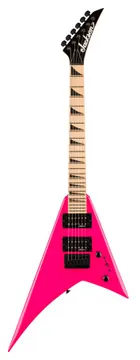 Jackson JS Series Rhoads Minion JS1X Maple Fingerboard Neon Pink