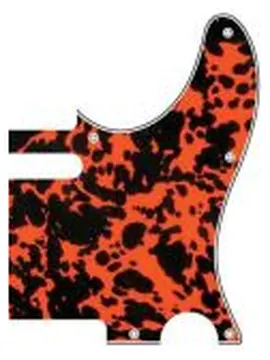 Boston "TE" Style Pickguard Wildcat Orange