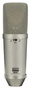 DAP-Audio CM-87 Großmembran Kondensatormikrofon