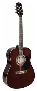 Giannini Folk Elétrico Translucent Dark Wine Gd-1eq Tdw Não Cutway (10120)