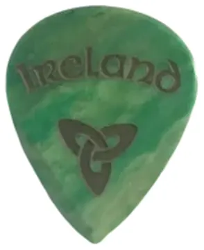 Timber Tones luxury Guitar Plectrums - Ireland Trinity Knot
