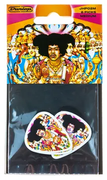 Dunlop Jimmy Hendrix " Bold As Love " Picks , Players Pack