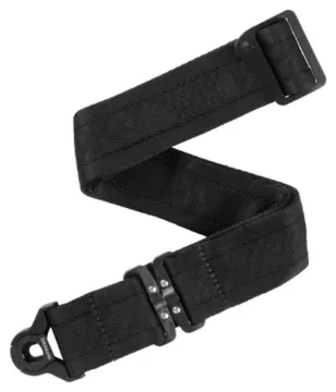DAddario 50BALSV00 Auto Lock Swivel Gitarrengurt (50mm), schwarz