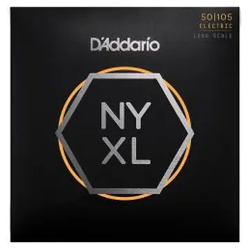 Daddario Bass Guitar Strings, Medium Long Scale, 50-105, NYXL50105
