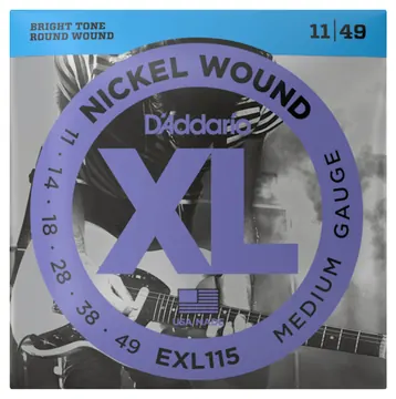 D Addario E-Gitarresaitensatz EXL115, .011-.049