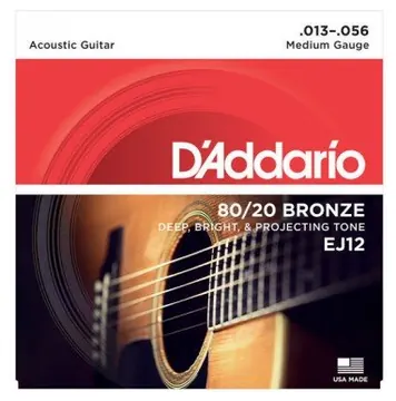 Daddario D´Addario Jogo Cordas Bronze Daddario EJ12 013-056