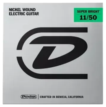 Dunlop Super Bright | Elect Gtr string set | 6 stg 11-50