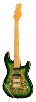 Larry Carlton S10 HSS Transparent Green