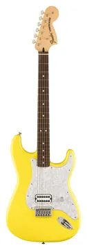 Fender Tom Delonge Stratocaster RW Graffiti Yellow