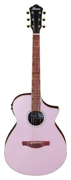 Ibanez AEWC12 RGF Rose Gold Metallic Flat Chitarra acustica elettrificata