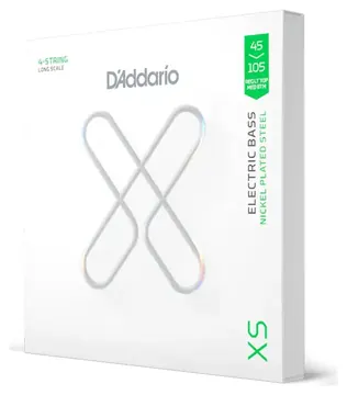D'addario XS Coated Nickel Bass Guitar Strings 45-105